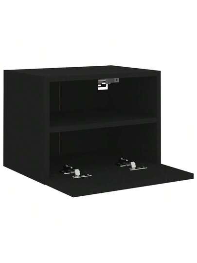 VidaXL TV Wand Units Pcs 40x30x30 Cm Processed Wood Zwart view 7