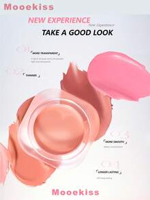 Mooekiss 4pcs Makeup Set Including Blush & Lip Gloss, Featuring Glossy & Matte Finishes, Gift Box Packaging, Suitable For Girlfriend