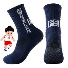 1/5 Pairs Kids Sports Socks, Football Socks, Non-Slip Socks, Knee-High Socks, Mid-Calf Socks, Compression Socks, Basketball Socks, Children