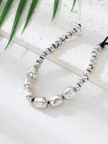 1 pezzo Braccialetto da sposa vintage minimalista con perline, adatto per uso quotidiano