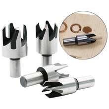 8Pcs Wood Plug Cutter Metric Carbon Steel Straight And Taper Claw Drill Bit Set Fit For Woodworking Hole Saw Cutting 6mm 10mm 13mm 16mm - 銀色 - 查看 6