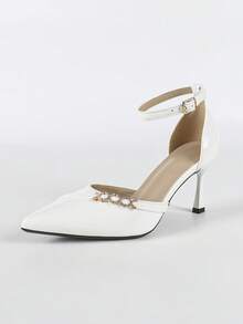 2025 Damen Spitze Zehen High Heel Mode Pumps, Elegant