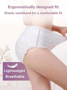 Menstrual Pants, Disposable Menstrual Pants, Leak-Proof Sanitary Napkins, Breathable Menstrual Pants, Suitable For Menstruation, Postpartum Care, Etc.