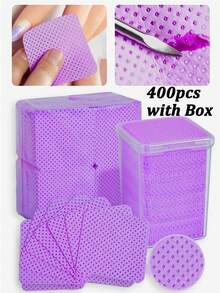 1000/400pcs Gel Nail Polish Remover Wipes Cleaner Nail Remover Lint Free Wipes Cleaner Paper Pad Wholesale Makeup Tools, Cleaner, Nail Art, Nail Polish Remover, Lint Free Wipes, Cleaner, Paper Pad