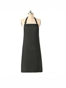 Adjustable Children's Apron With 2 Pockets, Suitable For Kids' Drawing, Cooking, And Crafts