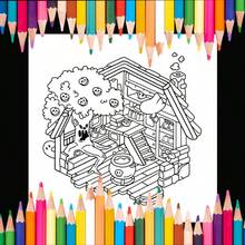 1 pezzo Libro da colorare orrore angolare realistico ed inquietante, adatto per la colorazione di Ognissanti, immergetevi nell'atmosfera di Ognissanti con una colorazione tranquilla e meticolosa