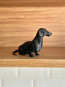 Dachshund - Faceted Dachshund - 黑色 - 查看 4