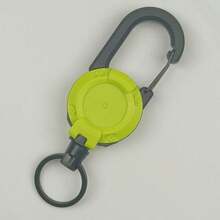 Retractable Wire Rope Multi-Function Keychain, Suitable For Outdoor Travel/Camping/Fishing With Various Small Items Needed, Can Be Hung On Travel Backpack, Not Easy To Lose, Casual, Cute, Elegant, Suitable For All Seasons, Street, Party, Made Of ABS Plastic School Car Accessories Goth Y2k