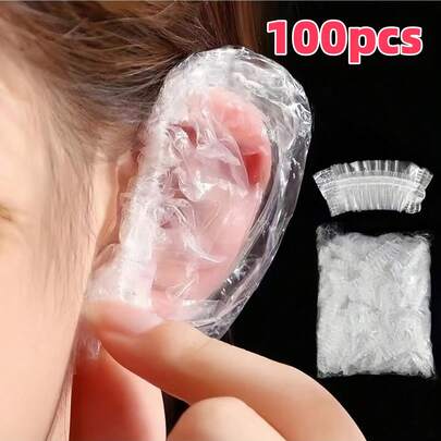 300 chiếc nút bịt tai chống thấm nước dùng một lần, thích hợp cho việc nhuộm tóc, triển lãm, tắm rửa, chăm sóc sắc đẹp và gội đầu, giúp ngăn nước xâm nhập vào tai.