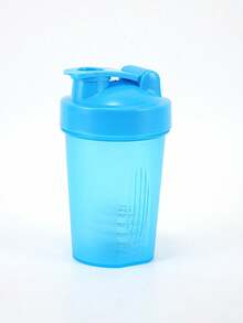 1 pieza Botella agitadora de 400ml/14oz para batidos de proteínas, botella agitadora, vaso para batidos fitness, vaso de agua deportivo, botella agitadora con bolas batidoras, facilita añadir cucharadas y líquidos, con marcas en relieve que miden onzas y mililitros, perfecto para batidos de proteínas, batidos y suplementos, puede ser un regalo para la novia - Multicolor - Ver 20