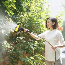 Garden Hose Sprayer Nozzle Watering Pipe Garden Water Spray Misting Nozzle Perfect For Lawn Garden And Yard - Yellow - View 2