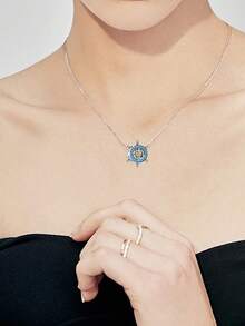 1pc Silver-Plated Elegant & Cute Car, Candle Holder, Ship Rudder, Suitcase, Bag, Rocket, Candle, Palette DIY Pendant Charm, Suitable For Women & Couples, For DIY Jewelry Making, Halloween, Valentine's Day, Back To School, Thanksgiving, Party, Holiday Gifts