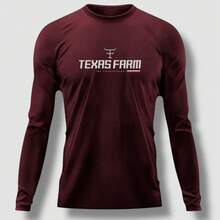 Texas Country Thermal UV Protection Shirt - 紅色 - 查看 2