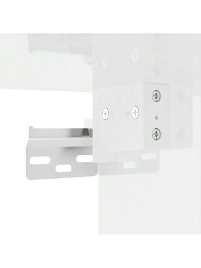 VidaXL TV Wand Unit 40x34.5x40 Cm High Gloss Wit view 10