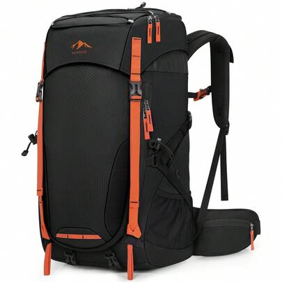 Hiking Backpack 40L Water Resistant Walking Backpack Camping Rucksack For Men Trekking Travelling Cycling Mountaineer Sports And Outdoors