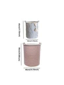 Foldable Fabric Laundry Basket, Collapsible Toy & Clothing Storage Bin With Dual Handles, Home Organizer Closet Organization And Storage Clothes Organizer Bedroom