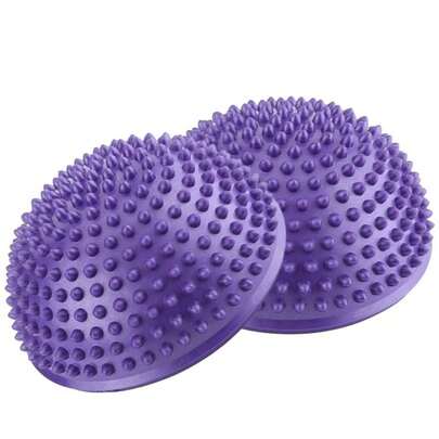 Massage Foot Movement Balance Hedgehog Hemispheric Pilates Ball For Yoga Fitness Gymnastics Workout