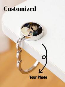 1个定制个性化时尚包包架手提包挂钩折叠钩架便携式钥匙架桌面挂钩五金旅行户外收纳挂钩