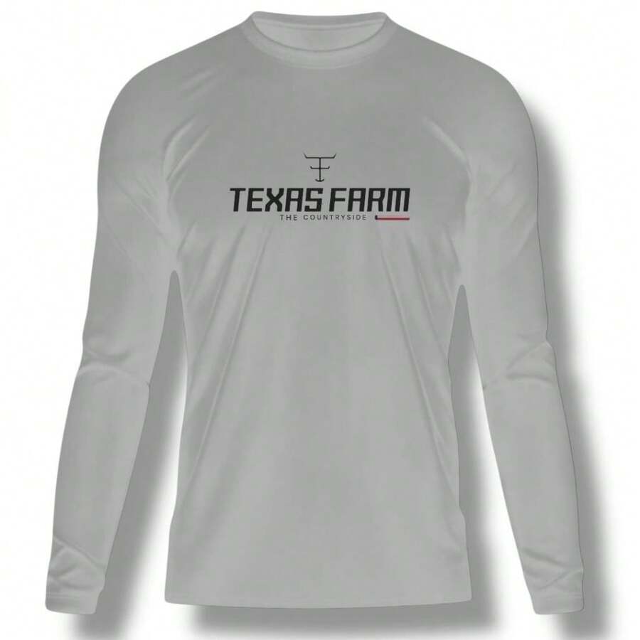 Texas Country Thermal UV Protection Shirt - 灰色 - 查看 1