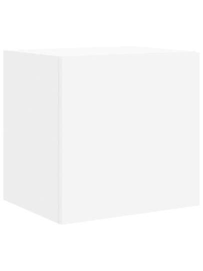 VidaXL TV Wand Unit LED Lighting 40.5x35x40 Cm Wit view 3