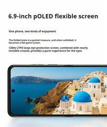 Lenovo Moto Razr 60 6ta Generación Pantalla Plegable, Resistente al Polvo y Agua IP48, Fotografía con Suspensión Gratuita, Compatible con Sistemas en Inglés y Chino - Azul medianoche - Ver 8