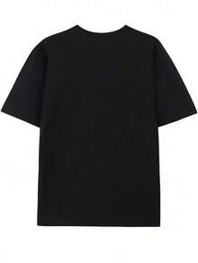 Disney Mickey Mouse, Disney Authorized 1 Fashion Cartoon Short Sleeve Design, Disney Cartoon Short Sleeve, Disney Men's Short Sleeve. - 黑色 - 查看 2