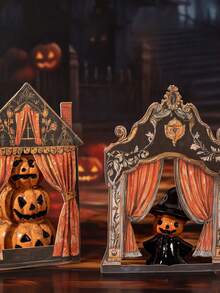 Bộ 10 miếng dán bìa cứng rỗng hình ngôi nhà búp bê dùng để trang trí sổ lưu niệm, phong cách trang trí Châu Âu cổ điển - Nhiều màu - Xem 7