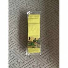 100 Count Mylar Zipper Bags With Window, Odor-Resistant, Waterproof, Reusable Plastic Bags For Candy, Gummies, And Small Items - Uncoated, Self-Sealing Storage Bags