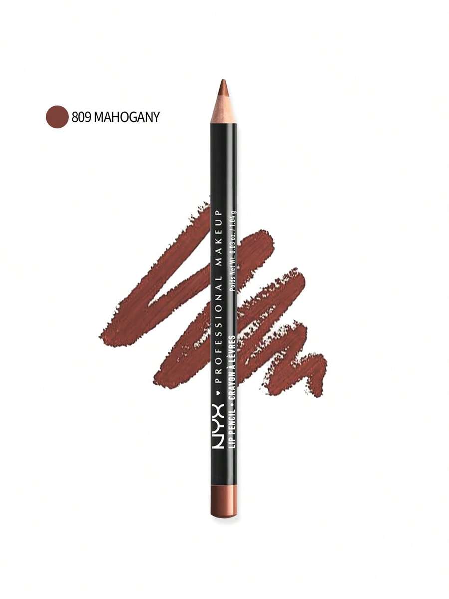 NYX 纤细唇线笔 809 红木色唇线笔 0.03 盎司/1.04 克 顺滑 精准定义 持久舒适 适合女朋友 妻子 母亲 朋友 生日 毕业派对 旅行 露营 户外 学校 校园旅行 节日 夏季 秋季 万圣节 夏季精选 夏季必备品 夏季经典 老钱 魅力 永恒传统 自然类型 - 809 Mahogany - 查看 1
