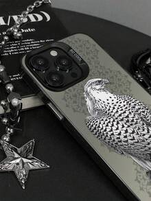 1 ốp lưng điện thoại chống rơi, họa tiết chim đại bàng, chất liệu mờ, tương thích với iPhone 11, 12, 13, 14, 15, 16 Pro Max, X, XS, XR, 16e, 15 Plus, tương thích với Galaxy, OPPO, Realme, Vivo, Redmi, Infinix, Honor X50i, phiên bản quốc tế, không phải phiên bản nội địa. - Nhiều màu - Xem 4