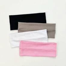 1/4 Stück Set Mehrfarbige Stoff Mode Haarband für Frauen, vielseitig für täglichen Gebrauch, Schal, Herbst Haarband, Sport Haarzubehör, Herbst Bandana, Yoga Schweißband, Workout Haarband, Laufen, Winter, für Urlaubsoutfits Frau