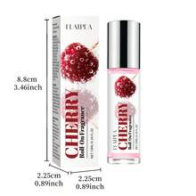 FLATPEA Women's Pheromone Enchantment Perfume Oil | Essential Oil 2025 New Upgraded Enhanced Cherry Roll-On Essential Oil | Pheromone-Infused Cherry Scent | Unleash Your Charm | Perfect For Dating, Portable & Long-Lasting | Alluring Formula - Cherry Essential Oil Roll-on - View 3