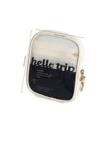 1pc Portable Mini Makeup Bag Coin Wallet, Warm Small Bag, Essential Backpack For Back To School, Small Beach Travel Storage Bag, Summer Holiday Cosmetic Organizer, Mini Handbag, Travel Cosmetic Case, Bathroom Decor Cosmetic Storage Bag Autumn University Essentials Travel Essentials Vacation Travel Bag For Women Makeup Organizer Make Up Bag - Multicolor - View 9