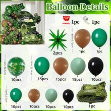 Military Tank Helium Balloon Birthday Set, Foil Military Theme Party Decorations, Suitable For Outdoor Celebration, Tank Camouflage Theme Birthday Balloon Decoration Set, Comes With Tank Foil Balloon, Airplane Foil Balloon, Ideal For Camo Party, Birthday Party, Engagement, Wedding, Halloween, Christmas, Wedding, Birthday, Bachelor Party And Outdoor Decoration