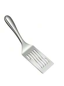 1pc Stainless Steel Spatula - Flat Pancake, Steak And Griddle Cooking Spatula, Durable Kitchen Tool With Ergonomic Handle