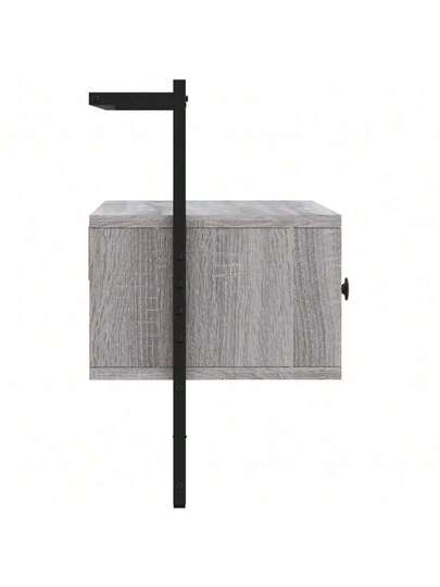 VidaXL Wand Mounted TV Cabinet 60.5x30x51 Cm Wood Grijs Sonoma Oak view 4