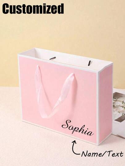 Bolsas de regalo de papel kraft personalizadas con asas, bolsas de regalo de unicolor, sustitutos de cajas de regalo, suministros para bodas, suministros para fiestas, bolsas de regalo, bolsas de regalo para damas de honor, bolsas de regalo para padrinos, bolsas de regalo de compromiso, regalos de boda, exquisitas, de moda, adecuadas para regalar a familiares, amigos y colegas