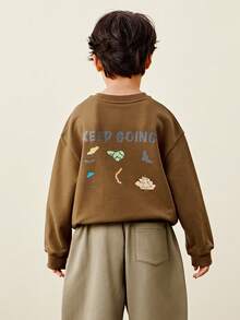 mini bala Soft Stretch Mini Magic Fiber® Family Matching Long Sleeve Sweatshirt