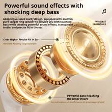 Tai nghe không dây Bluetooth Lenovo TA120 Tai nghe nhét tai bán trong tai Âm thanh chất lượng cao, Thời lượng pin dài, Giảm tiếng ồn, Đeo thoải mái, Độ trễ thấp, Chơi game, Thể thao, Tai nghe quà tặng âm nhạc (Màu đen) [Giảm tiếng ồn + Thời lượng pin dài] (Bao bì bằng tiếng Trung Quốc) - màu đen - Xem 2