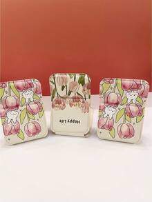 1 Stück faltbarer Kosmetikspiegel, tragbarer Handkosmetikspiegel, einfacher Schminkspiegel für Wohnheim, Studentenschreibtisch, Schminken, günstig, Raumdekoration, Schminktisch, Reisen, Schlafzimmer, Schminkaccessoires, Spiegel, Schminkspiegel, Mini-Spiegel, Kompaktspiegel, kleiner Spiegel, Handspiegel, günstig, Strumpfhalter, Schminken, Schminkartikel, günstige Sachen, Geschenke, Geschenke für Frauen, Weihnachtsgeschenke, Verlosungen, Reisen, günstige Sachen, Reiseessentials - Verschiedenfarbig - Übersicht 3