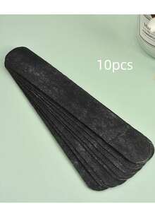 10 Adesivi invisibili monouso per visiera di cappello, agente protettivo neutro di grandi dimensioni anti-sudore e anti-sporco, fodera assorbente inodore, con design autoadesivo, molto adatto per colletto/polsino della camicia, mantenendo la camicia pulita e fresca, amichevole per la pelle, senza residui