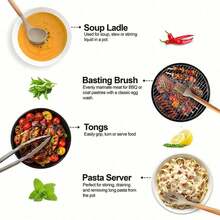 1pc Silicone Cooking Utensil, Cake Mixer, Cake Cooking Assistanafe Cooking Tool, Non-Stick Kitchen Gadget, Washable Modern Cookware, Ideal For Cake Shop, Breakfast Shop, Home Essential, Convenient, Quick, Effortless, Efficient