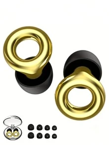 Ear Plugs For Sleeping - 38dB Noise Reduction Soft Silicone Sleep Earplugs,Reusable Hearing Protection Earplugs For Sleep,Work,Ear Plugs Sleeping,Travel,Concerts