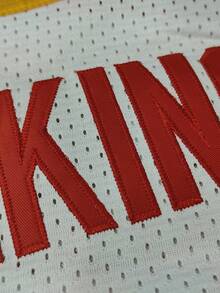 KTYSDE Áo bóng rổ nam số 21 màu đỏ kiểu retro, áo tank top không tay cổ tròn dáng rộng thêu logo Atlanta, thích hợp cho bóng rổ, thể thao, chạy bộ, tập luyện, thời trang đường phố, unisex, mùa xuân. - Đỏ - Xem 4