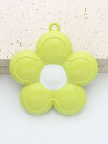 1pc Donut Shaped Alloy Painted Realistic Food Dessert DIY Fashion Jewelry Pendant, Suitable For Everyday Wear