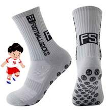 1/5 Pairs Kids Sports Socks, Football Socks, Non-Slip Socks, Knee-High Socks, Mid-Calf Socks, Compression Socks, Basketball Socks, Children