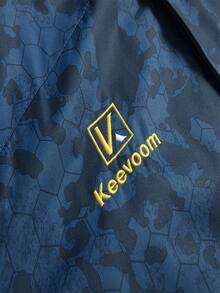 Keevoom Men's Waterproof Ski Jacket Winter Warm Snow Coat Windproof Mountain Raincoat Snowboarding Hooded Jackets For Mens - 足球藍 - 查看 7