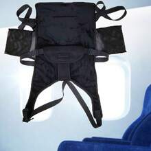 Portable Travel Organizer Bag - Portable Travel Airplane Cushion, Portable Airplane Sleep Pad With Dual Side Pockets, Comfortable For Airplane/High-Speed Train Use, Essential Travel Accessory For All Seasons - Multicolor - View 7