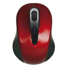 campus Mouses sem fio - Vermelho e Preto - Ver 1