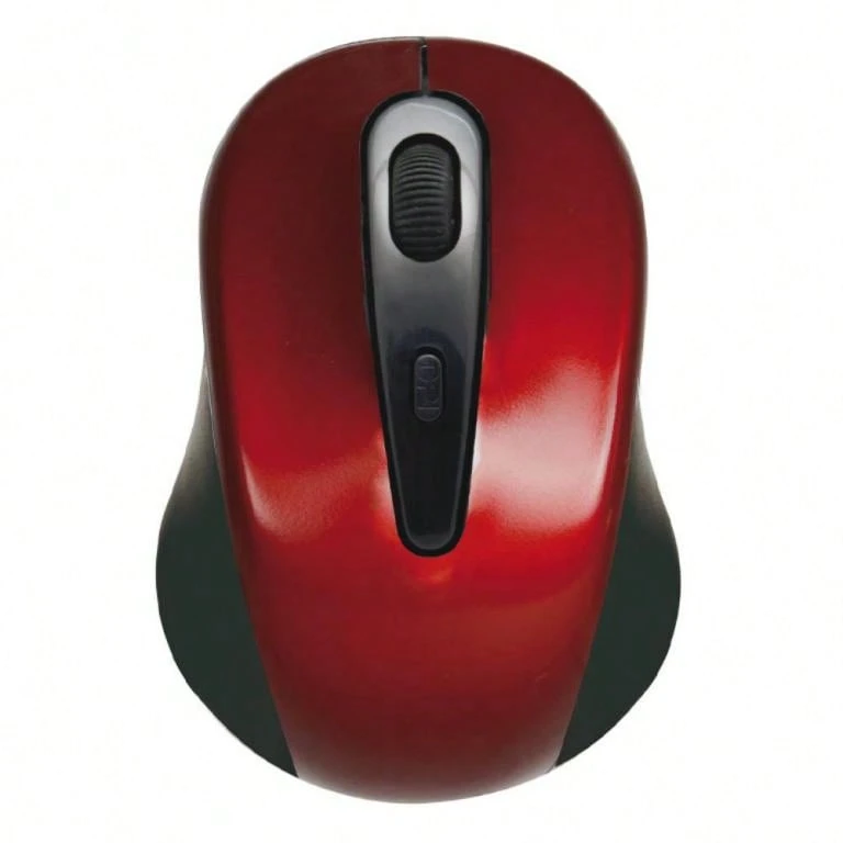 campus Mouses sem fio - Vermelho e Preto - Ver 1